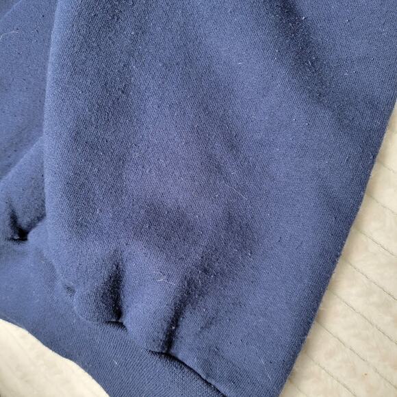 Disney World 2009 Sweatshirt Hanes Navy Blue Mickey Goofy Pluto M Disney Parks - Picture 10 of 10